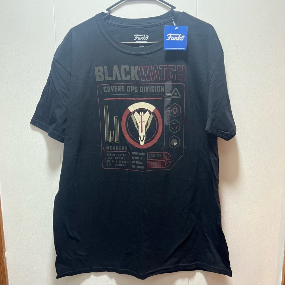 Funko Black Watch T Shirt Size XL Short Sleeve Graphic Print NEW